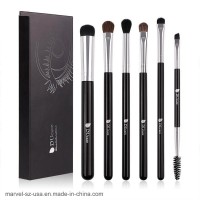 6PCS/Set Beauty Cosmetics Kits Eyeshadow Blending Eyebrow Brush Make up Brushes