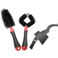 3 Pcs/set Multi Function Bicycle Cleaning Kit Tire Chain Cleaner Bike Brush Set